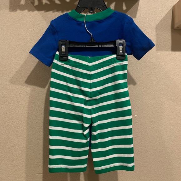 MINI BODEN kids boys SNUG FIT BLUE GUINEA PIG SHORT JOHN PAJAMAS - Picture 3 of 6